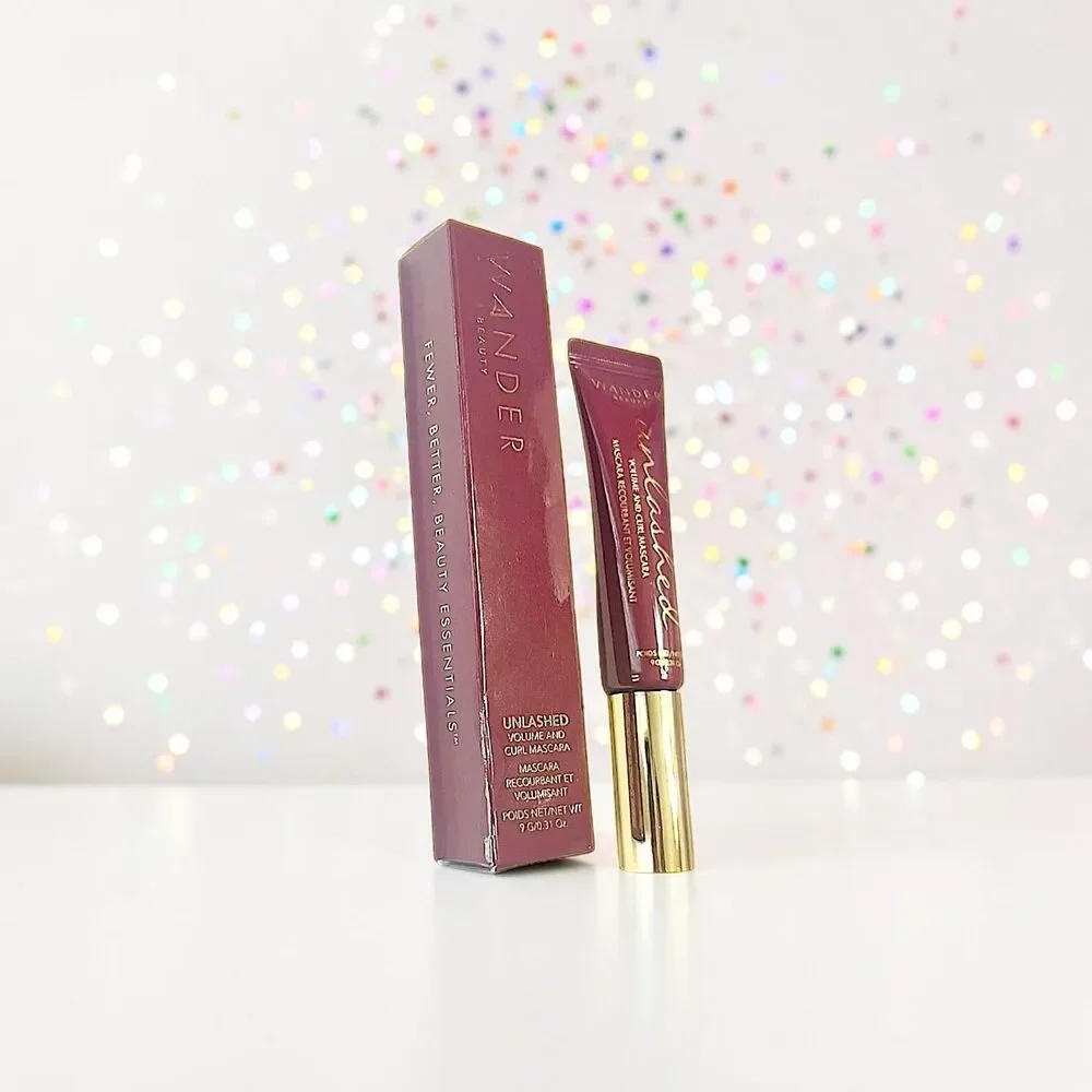 Wander Beauty Unlashed Mascara 0.31oz Tarmac Black New & Sealed in Box